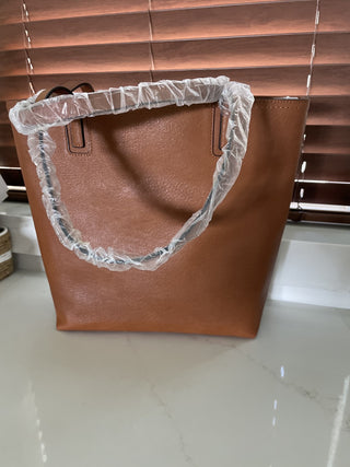 New w Tags LC LAUREN CONRAD Brown Bag-RSV|94516