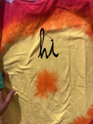 Tie Dye Adult T-shirt Men's Large Hawaii #47 VV MTS