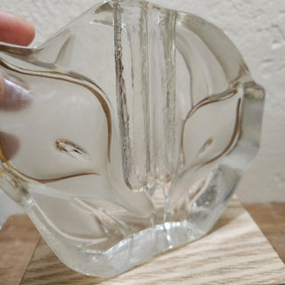 30% OFF - Vintage Walther Frosted Glass Calla Lily Bud Vase (BRI) - MTS