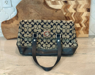 COACH HAMPTON PURSE BLACK|110490