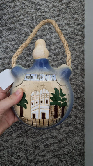 Ceramic hanging ornament COLONIA