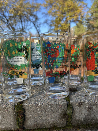 12F GCC JP Vintage Glassware by Brockway 12 Days of Christmas Glassware MTS|134186