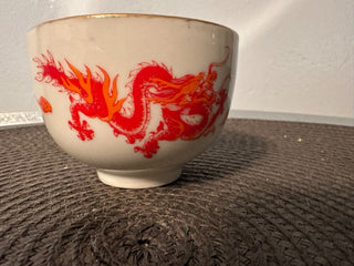 Oriental Single Cup, Red Dragon  MTS|91345