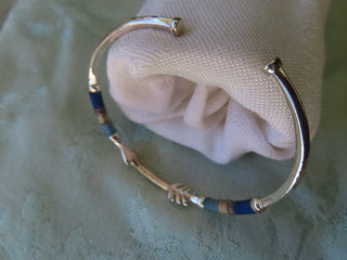 silver tone cuff bracelet RCD|122509