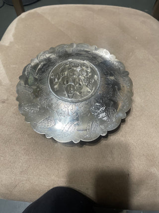 Benedict Silver tray with frog rsv