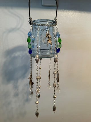 SunCatcher Hands-Key-Blue Glass|55476