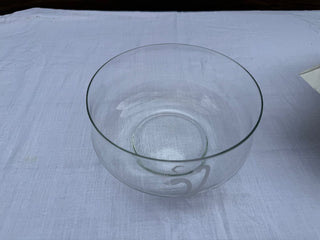 Glass swan bowl MTS|161944