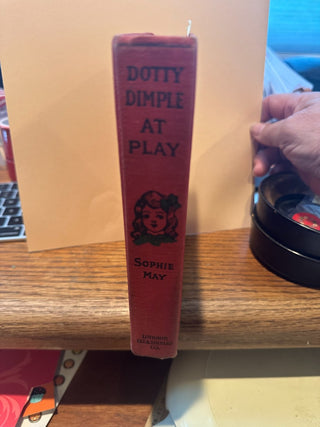 Antique "Dotty the Dimple at Play", book, 1910 hardcover RCD|86424