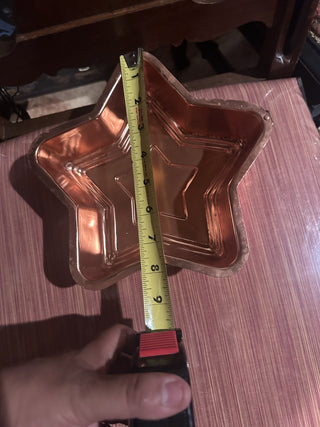 Vintage Copper Mold Star Shape Mid Century Kitchen Jello mold #62 VV MTS|81385