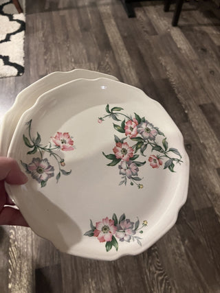 Vintage floral spray plate RCD