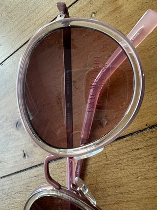 Isaac Mizrahi Pink Sunglasses New|66288