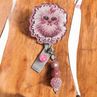 Interchangeable Badge Reel Charm: Fluffy Chick. RSV|84372