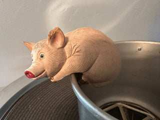 Pig Figure Plant Hanger MTS|77797