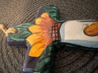 Cross Terra Cotta Sunflower MTS