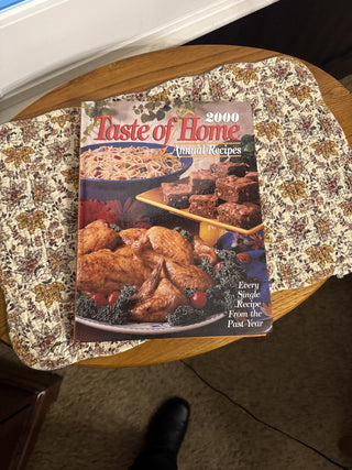 Vintage Taste of Home Annual Recipe Cookbook - RCD