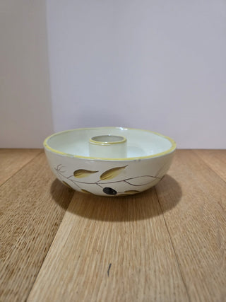 MTS B.W.T.C. Olive Bowl w/Toothpick Holder