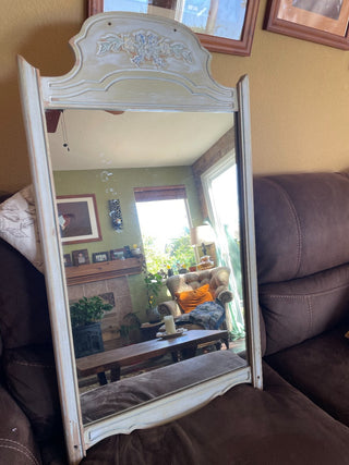Antique Wooden Framed Mirror ~MTS|111332