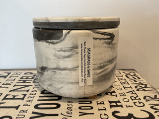 8 oz Handmade Classic Vessel Cement Candle|109455