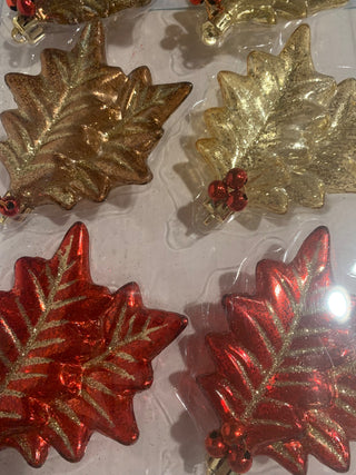 Martha Stewart leaf ornaments MTS|131651