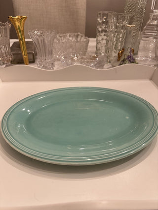 Aqua Oval Serving Platter MTS