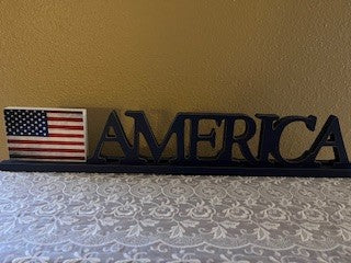 #2265 AMERICA sign RSV