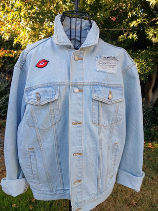 Marilyn Monroe Denim Jacket,  Size XL