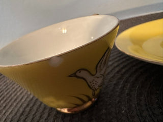 Demi cup/saucer duck|61559