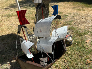Pirate Ship Yard Art Metal|115135