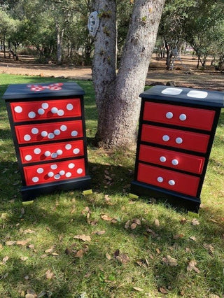 DM: Disney mouse pair of end tables (2)