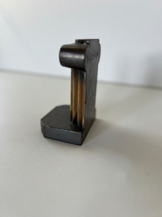 Antique brass column book end RSV