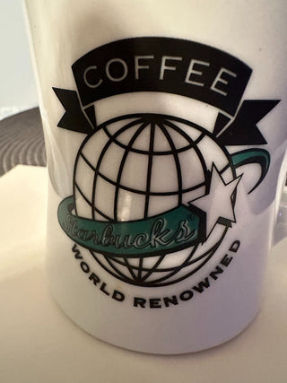 Mug Cup Starbucks Diner Retro Mug 2001 MTS