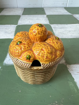 MCM VTG Japanese Marmalade jam jar F&M|91770