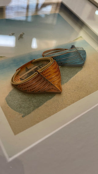 BP Paper Quilled Art of Boats RCD|85646