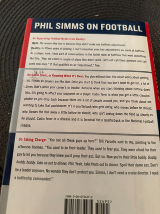 Book: Phil Simms Sunday Morning Quarterback MTS|88423