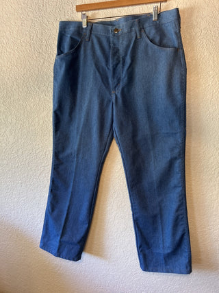 12F Vintage Wrangler 38x29 Dress Jeans MTS|77052