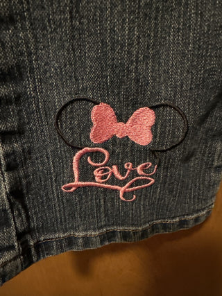 Embroidered jeans  Size 4S  #SM RCD|56682