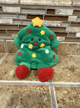 Vintage Christmas Tree Beanbag Plush 1997 RCD|133245