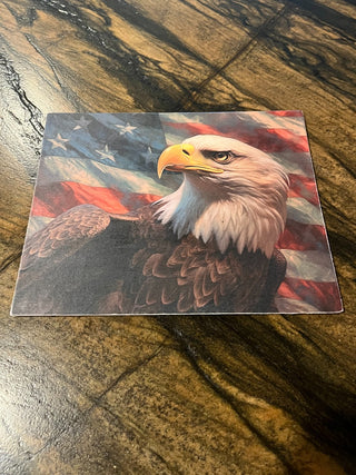 Bald Eagle Patriotic 8x10 Thin Canvas Picture RSV|80070