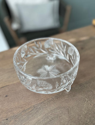 Crystal footed bowl|53053