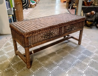MW Wicker Bench MTS|145381