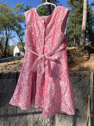 #2 Jona Michelle Pink Lace Dress 6