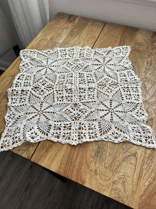Vintage Handmade Crocheted Doily