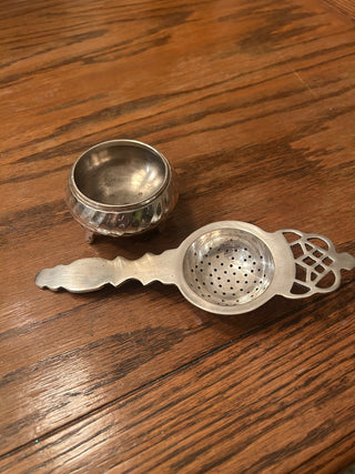 Tea Strainer and Drip Cup, 2 Piece    MTS|138546