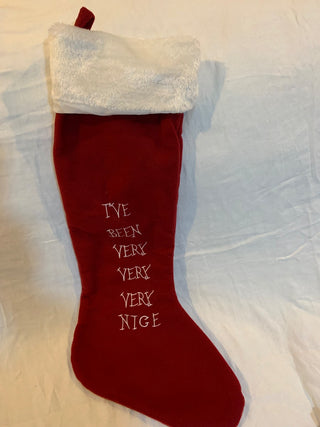I’ve been naughty/nice stocking 30” MTS|132235