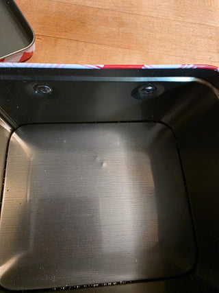 MTS Sweet Square Treat Basket Tin w/Handles|124249