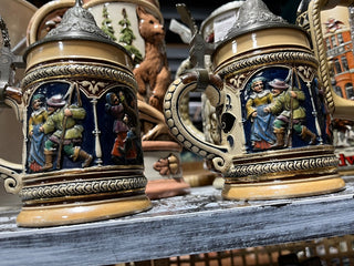 Miniture Steins w/Pewter Lid A351 RSV|72597