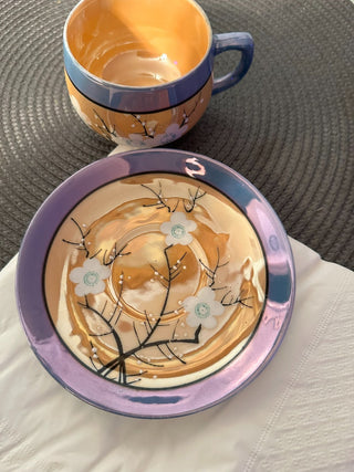 Vintage Teacup/Saucer Cherry Blossom. MTS