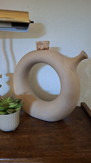 Vtg Signed Hartstone Ceramics Decanter MTS|99616