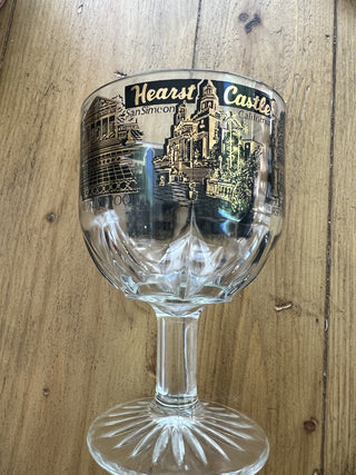 Vtg. Beer Goblet Hearst Castle MTS