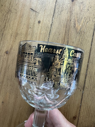 Vtg. Beer Goblet Hearst Castle MTS